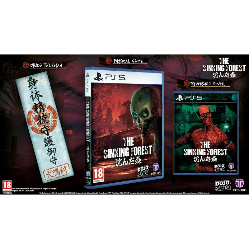 The Sinking Forest PS5 EU FactorySealed Game [Multilingual/Horror] Preorder/Précommande