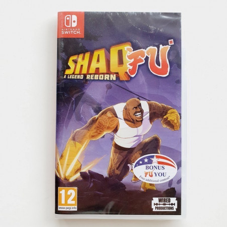 Shaq Fu: A Legend Reborn SWITCH FR Ver.NEW Wired Productions Beat Them All 5060188670810 Nintendo