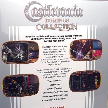 Castlevania Dominus Collection PS5 Limited Run (Limited Edition) [DawnSorrow Cover/Multilingual] NEW