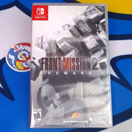 Front Mission 2: Remake SWITCH US Limited Run Games [Multilingual/Strategy JRPG ] NEW