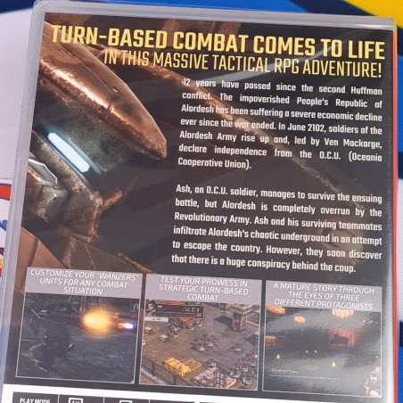 Front Mission 2: Remake SWITCH US Limited Run Games [Multilingual/Strategy JRPG ] NEW