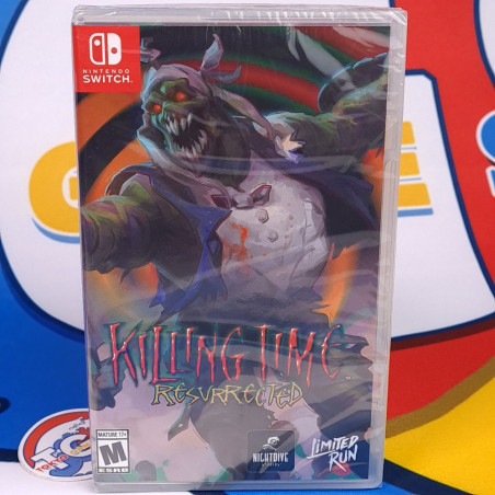 Killing Time: Resurrected SWITCH US Limited Run Games [Multilingual/Action, FPS Shooting] NEW
