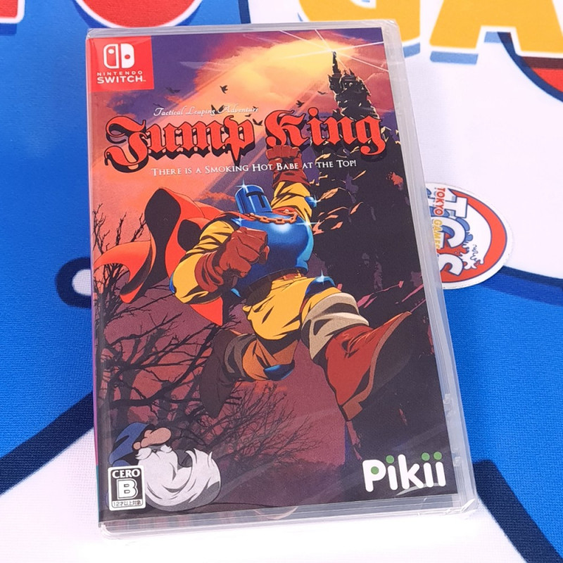 Jump King Nintendo Switch Japan Game NEW SEALED (Multi-Languages/Platform) PIKII