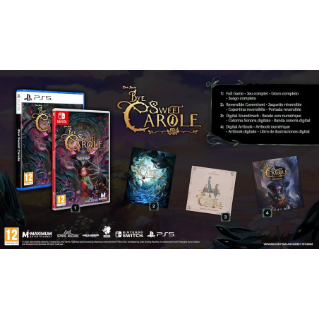 Bye Sweet Carole +Bonus PS5 EU New [Multilingual/Narrative Horror Adventure]
