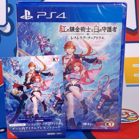 Atelier Resleriana: The Red Alchemist & the White Guardian PS4 Japan Ed. [RPG] NEW
