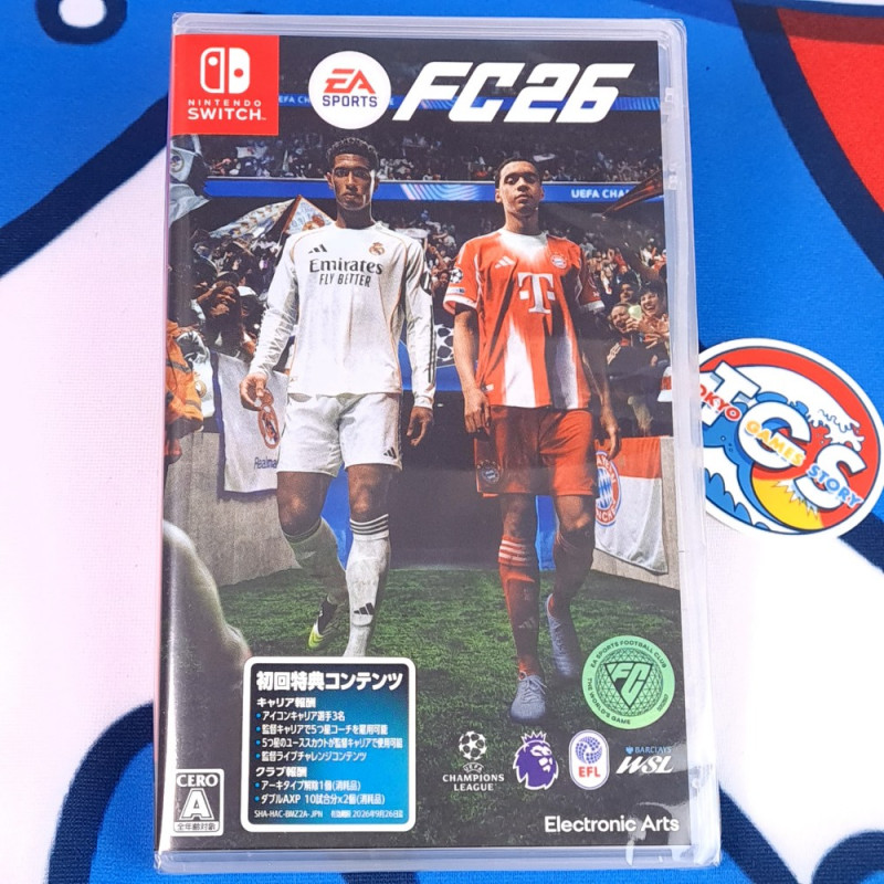EA Sports FC 26 Nintendo Switch Japan Ed. [Multilingual/Sport Football] - Electronic Arts NEW