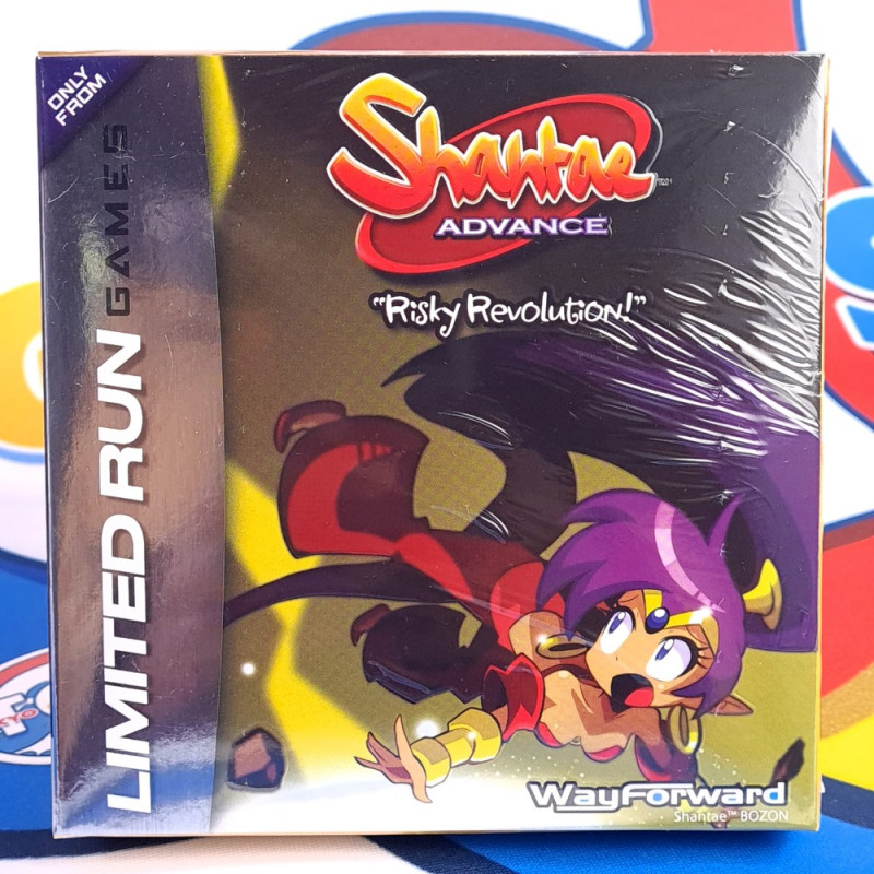 Shantae Advance: Risky Revolution Nintendo Game Boy Limited Run Games BRAND NEW (Wayforward/Gameboy 2024) Shantae Advance: Risky Revolution Nintendo Game Boy Limited Run Games BRAND NEW (Wayforward/Gameboy 2024)