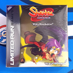 Shantae Advance: Risky Revolution Nintendo Game Boy Limited Run Games BRAND NEW (Wayforward/Gameboy 2024)
