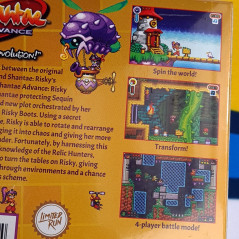 Shantae Advance: Risky Revolution Nintendo Game Boy Limited Run Games BRAND NEW (Wayforward/Gameboy 2024)