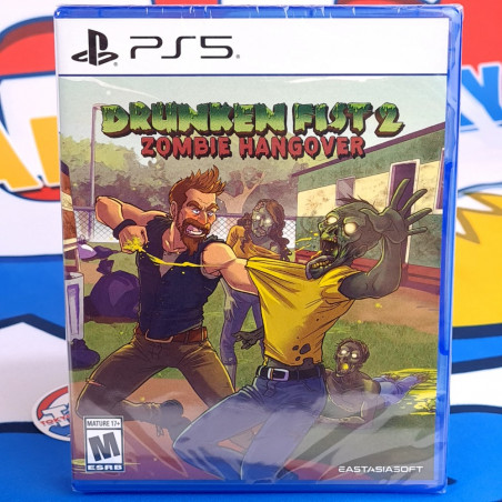 Drunken Fist 2: Zombie Hangover PS5 US Game [Multilingual/Beat'Em Up-Action] NEW