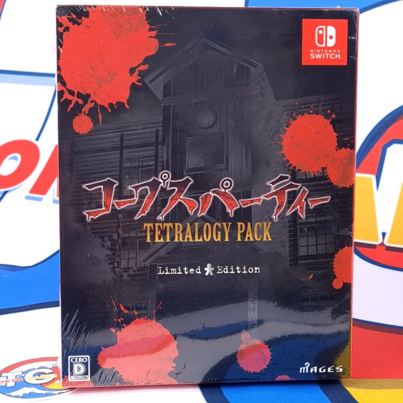 Corpse Party TETRALOGY PACK [Limited Edition] Switch Japan (Game in English/Survival ADV) NEW