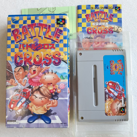Battle Cross Super Famicom (Nintendo SFC) Japan Ver. Multi Racing SHVC-P-ABCJ