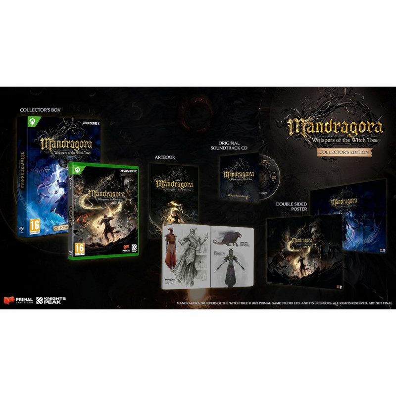 Mandragora Whispers of the Witch Tree Collector's Edition Xbox SeriesXOne EU [Multilingual] Preorder/Précommande