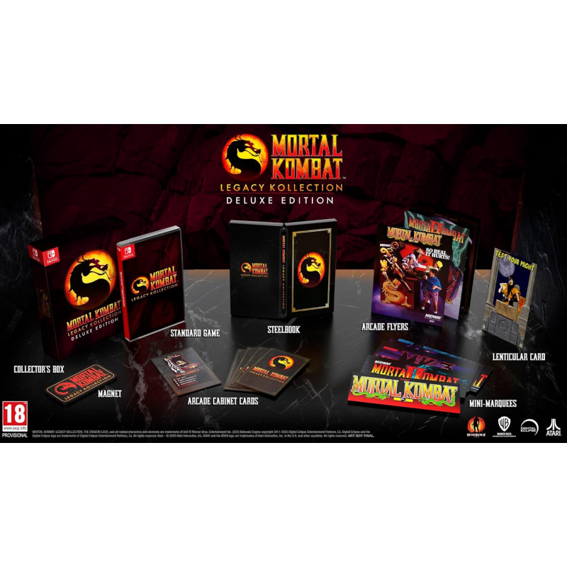 Mortal Kombat: Legacy Kollection Deluxe Edition Switch EU [Multilingual] Preorder/Précommande