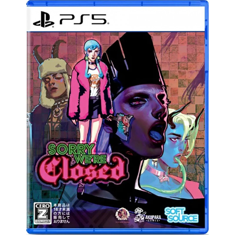 Sorry We're Closed PS5 Japan Game [Multilingual/Survival horror] Preorder/Précommande