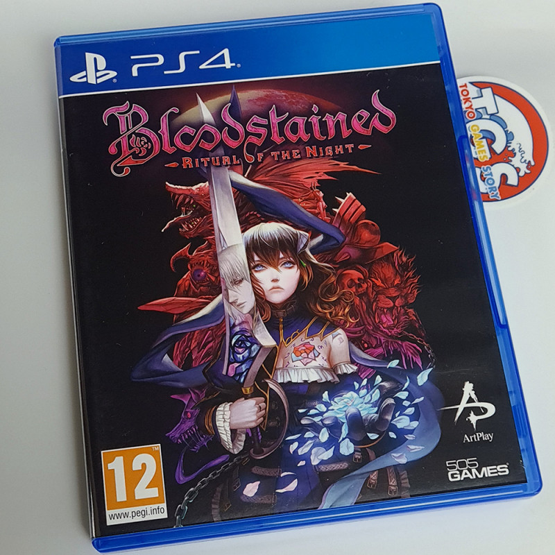 Bloodstained Ritual Of The Night PS4 FR Game In EN-FR-DE-ES-IT-PT Action 505 Games