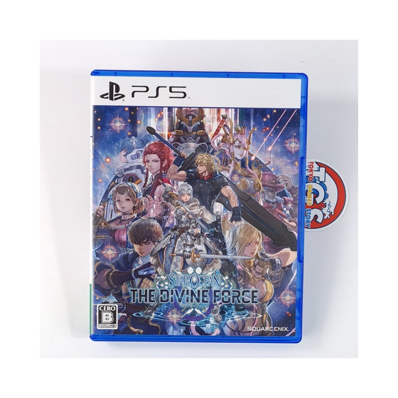Star Ocean: The Divine Force PS5 Japan Game Used (Multi-Languages/Action-RPG)