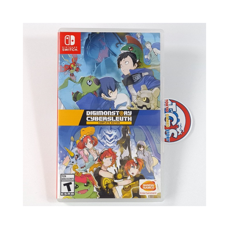 Digimon Story Cyber Sleuth Complete Edition Switch US Used (Multi-Language/RPG)
