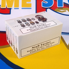 NieR Series Rubber Strap Collection Pixel Art Vol.2 Full Set of 9 Pieces JPN New