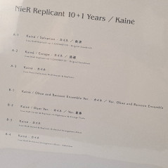 Nier Replicant 10+1 Years KAINE [Analog] OST Vinyle 1LP NEW Records Game Music