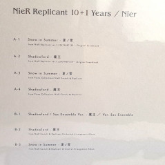 Nier Replicant 10+1 Years / Nier [Analog] OST Vinyle 1LP NEW Records Game Original Soundtrack