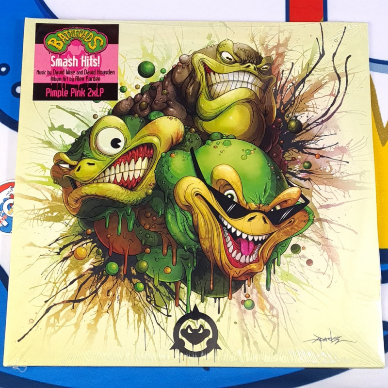 Battletoads: Smash Hits OST Vinyle - 2LP NEW Sealed Records Game Original Soundtrack Battletoads: Smash Hits OST Vinyle - 2LP NEW Sealed Records Game Original Soundtrack