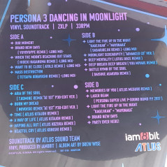 Persona 3: Dancing in Moonlight OST Vinyle - 2LP NEW Sealed Records Game Original Soundtrack
