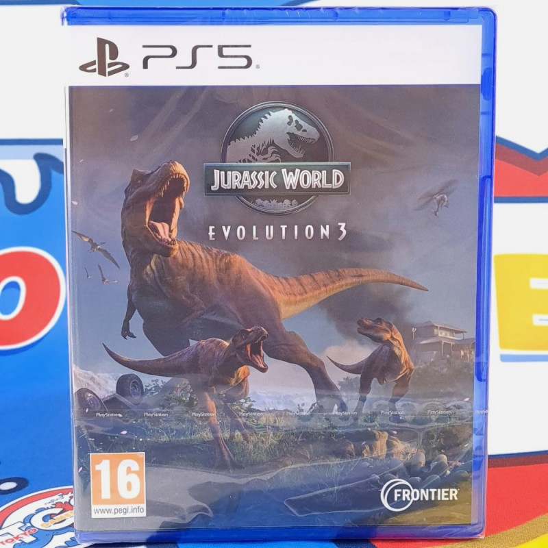 Jurassic World Evolution 3 PS5 EU Physical Game [Multilingual/Simulation, Strategy] NEW