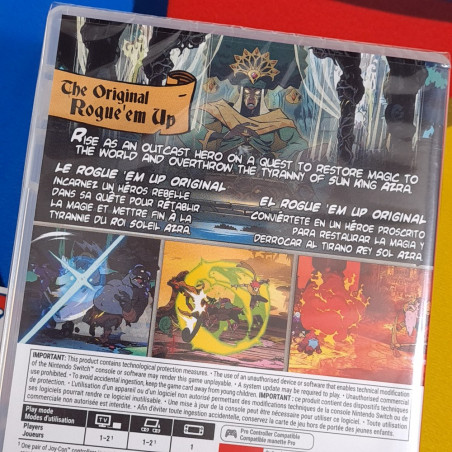 Absolum Switch EU Physical Game [Multilingual/Beat'em Up/Roguelike Action] - Dotemu NEW