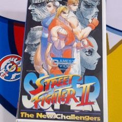 Super Street Fighter II VHS Japan Used TV Capcom Anime Manga Movie Film Video Cassette/Tape