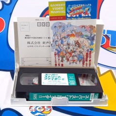 Super Street Fighter II VHS Japan Used TV Capcom Anime Manga Movie Film Video Cassette/Tape