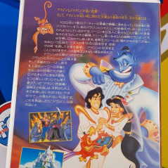 Lot of 3 Aladdin VHS Japan Used TV Disney Collector Movie Tape - Japanese and Bilingual Dub