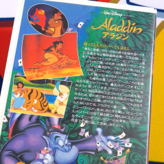 Lot of 3 Aladdin VHS Japan Used TV Disney Collector Movie Tape - Japanese and Bilingual Dub