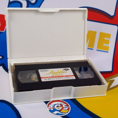 Lot of 3 Aladdin VHS Japan Used TV Disney Collector Movie Tape - Japanese and Bilingual Dub