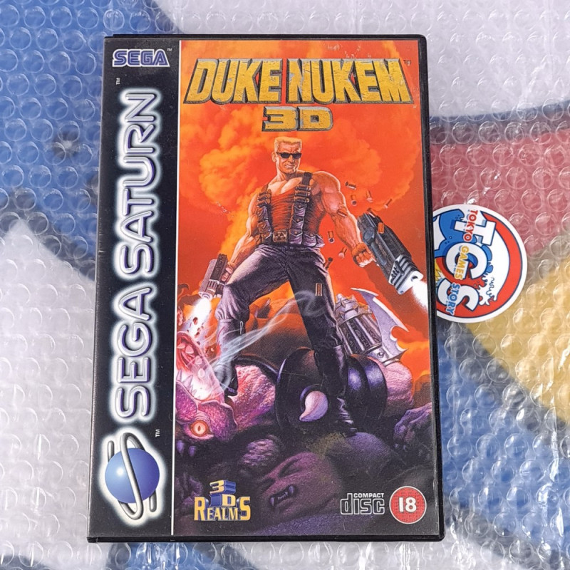 Duke Nuken 3D Sega Saturn PAL Euro Ver. (3D Realms 1997) TBE Duke Nuken 3D Sega Saturn PAL Euro Ver. (3D Realms 1997) TBE