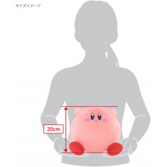 Kirby's Dream Land All Star Collection Plush Kirby Manpuku (20CM) Peluche JP New