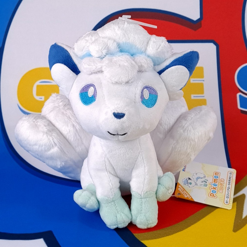 Pokemon All Star Collection Plush Vulpix -Alola Form- (H17cm) Peluche Japan New Official Pokemon All Star Collection Plush Vulpix -Alola Form- (H17cm) Peluche Japan New Official