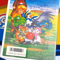 The Rescuers Down Under (Japanese Dubbed Version) VHS Japan Used TV Disney Movie Tape
