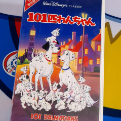 101 Dalmatians (Japanese Dubbed Version) VHS Japan Used TV Disney Movie Tape by Buena Vista