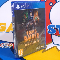 Tomb Raider IV-V-VI Remastered Starring Lara Croft PS4 EU [Multilingual/Action Adventure] NEW