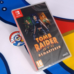 Tomb Raider IV-V-VI Remastered Starring Lara Croft Switch EU [Multilingual/3D Shooting] NEW