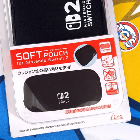 [NS2H] Soft Pouch (Black) Nintendo Switch 2 Japan New (Region Free)