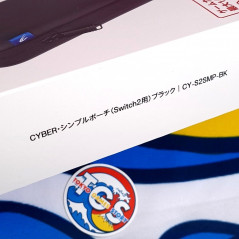 Cyber Gadget Simple Pouch (Black) Nintendo Switch 2 Japan New (Region Free)