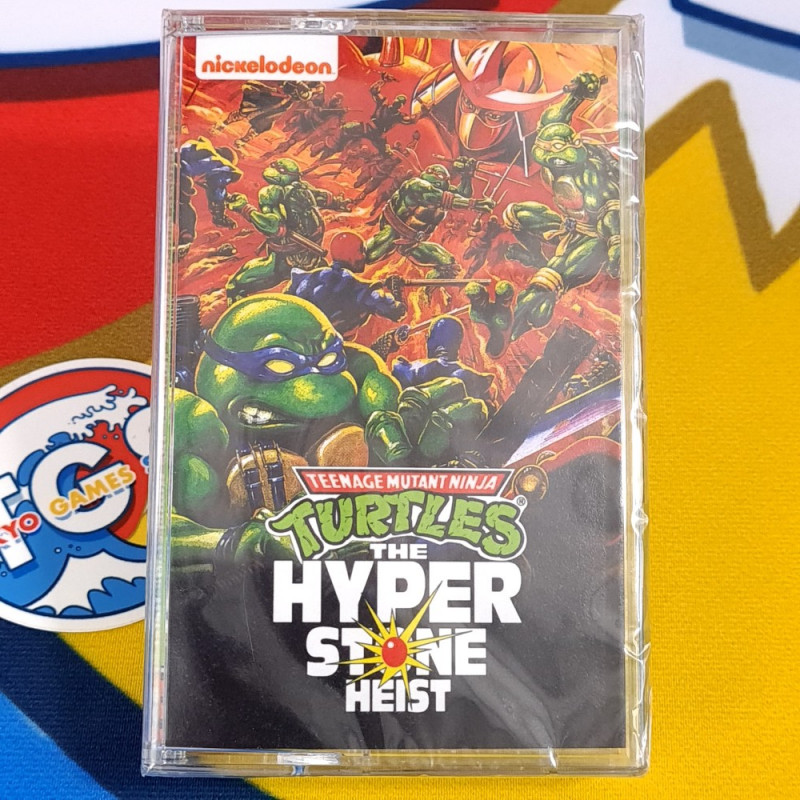 Teenage Mutant Ninja Turtles: The Hyperstone Heist (OST Soundtrack K7 Cassette/Tape) NEW Teenage Mutant Ninja Turtles: The Hyperstone Heist (OST Soundtrack K7 Cassette/Tape) NEW