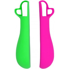 Answer Silicone Protector (Green/Pink) Joy-Con for Nintendo Switch 2 Japan NEW (Region Free)