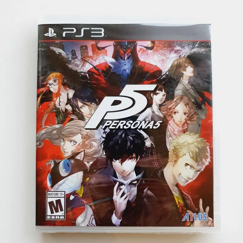Persona 5 PS3 USA Ver.NEW Atlus RPG 0730865001545 Sony Playstation 3 ...