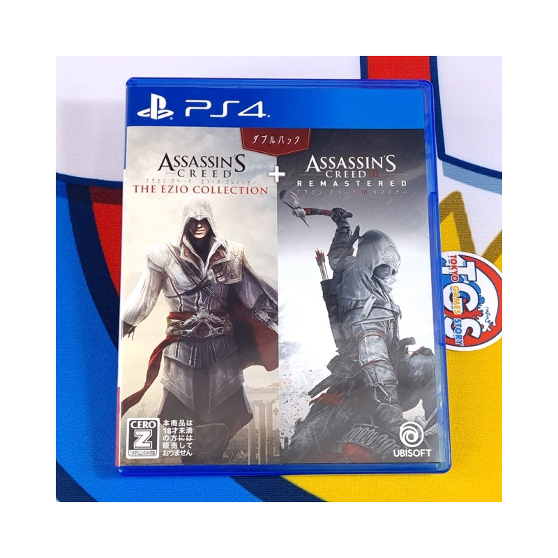 Assassin's Creed: The Ezio Collection + Assassin's Creed III Remastered Double Pack PS4 Japan (Adventure)