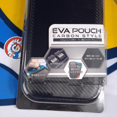 Carbon-Style EVA Pouch (Black) Nintendo Switch 2 Japan New (Region Free/Allone Official)
