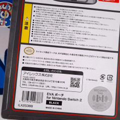 Storage EVA (Black) Pouch Nintendo Switch 2 Japan New (Region Free/Officially Licensed)