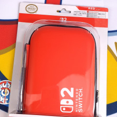 Storage EVA (Red) Pouch Nintendo Switch 2 Japan New (Region Free/Officially Licensed)